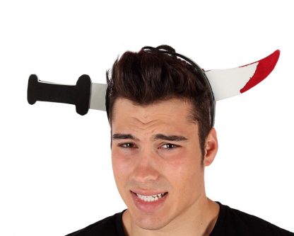 Cuchillo sangre cabeza