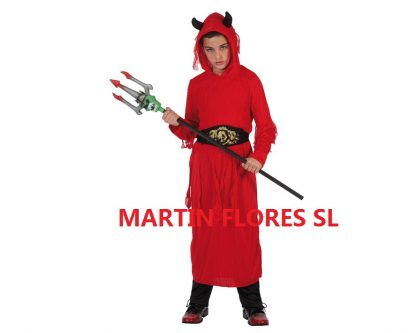 Demonio rojo cuernos