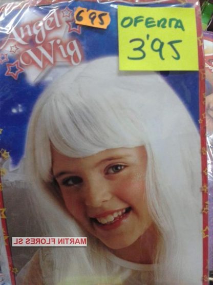 Peluca blanca infantil