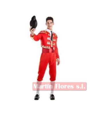 Disfraz torero rojo