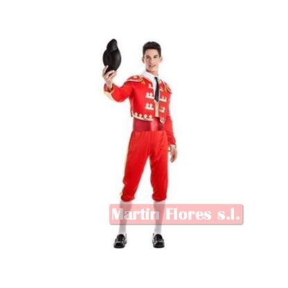 Disfraz torero rojo