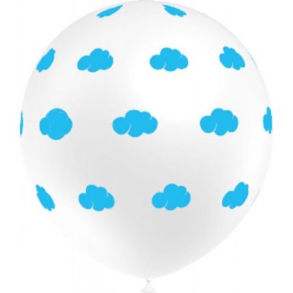 Globos nubes celestes