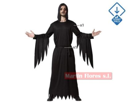 Túnica terror negra