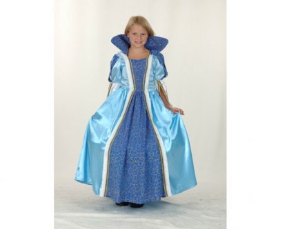 Disfraz princesa azul celeste infantil