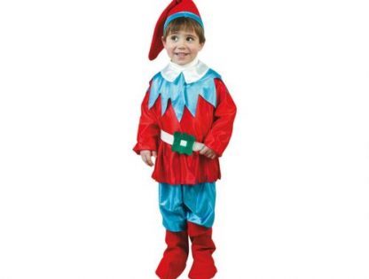 Duende rojo y azul
