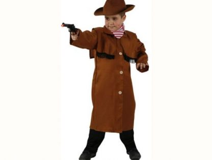 Disfraz abrigo vaquero oeste