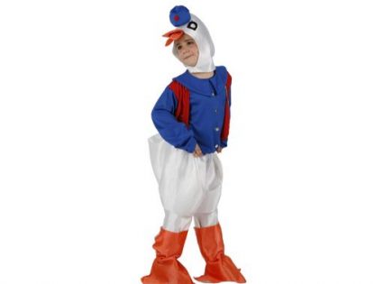 Pato chaqueta azul