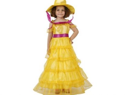 Princesa niña sureña, bella