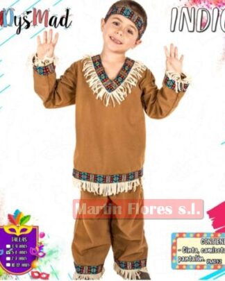 Disfraz niño indio Indígena