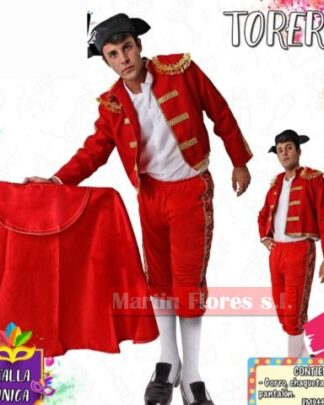 Disfraz Torero rojo
