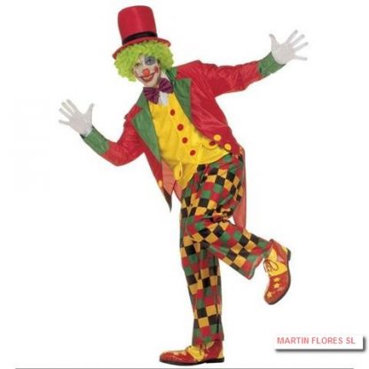 Disfraz payaso Widmann frac adulto