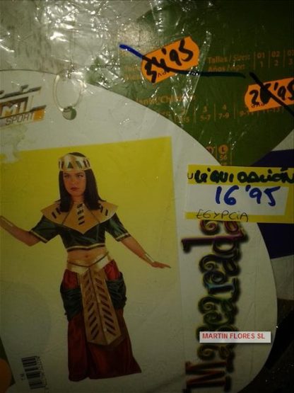 Disfraz Egypcia lujo limit
