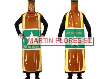 Disfraz botella cerveza