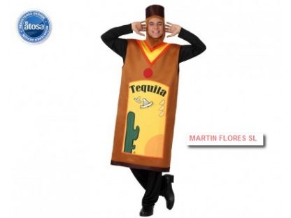Disfraz botella tequila