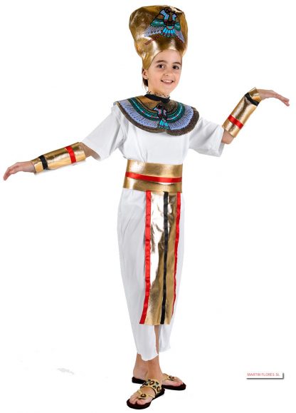 Disfraz egypcia blanca