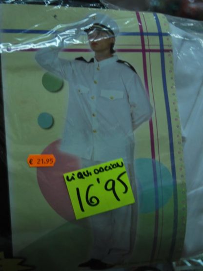 Disfraz capitan de la marina