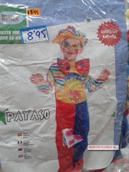 Disfraz payaso bebé
