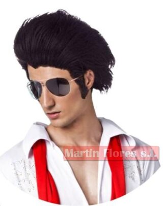 Peluca Elvis volumen