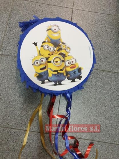 Piñata 3d minions redonda - Imagen 2
