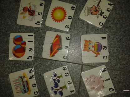 Puzzle inglés 10u