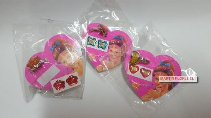 Anillos con pendientes 3u