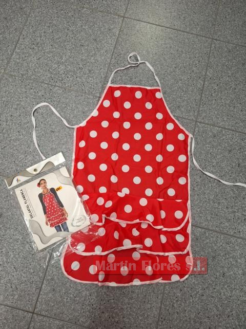 Delantal flamenco volantes adulto - Imagen 2