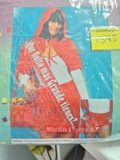 Disfraz caperucita atrevida TARA - Imagen 2