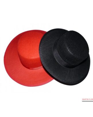Cordobés fieltro negro pequeño