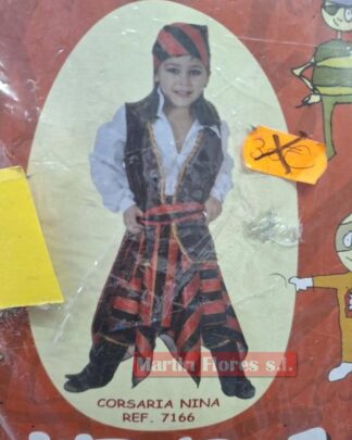 Disfraz pirata bucanera