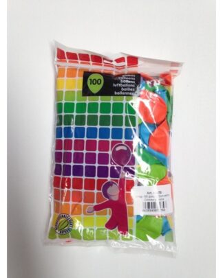 Bolsa globos colores surtidos