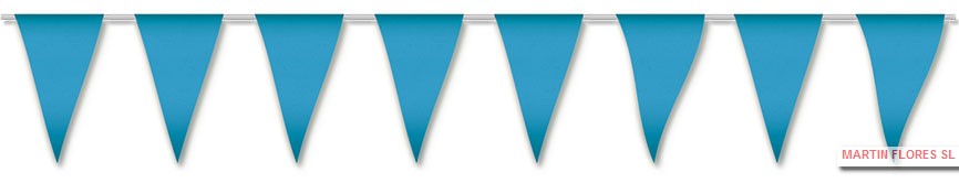 1 banderín azul 5m