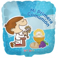 Globo niño “mi comunión”
