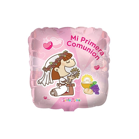 Globo niña “mi comunión”