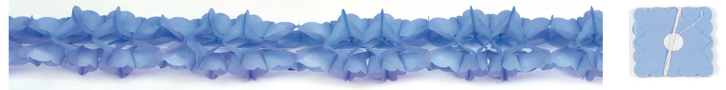 Guirnalda celeste lisa