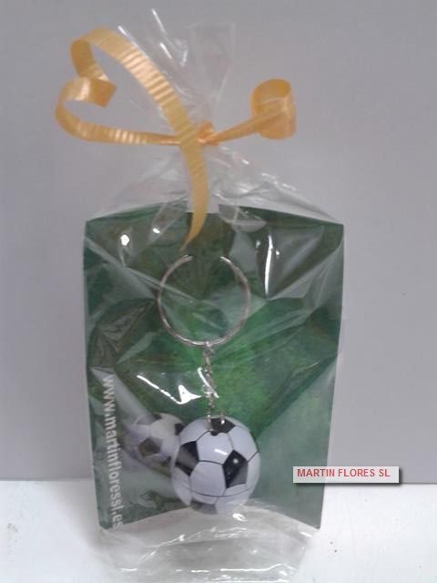 LLavero balón futbol
