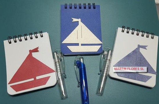 Libreta barco + boli