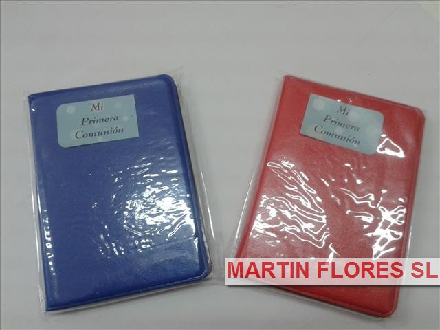 Libreta azul , roja