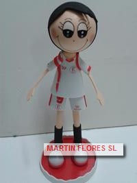 Muñeca fofucha futbolista - Imagen 3