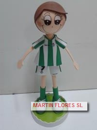 Muñeca fofucha futbolista - Imagen 2