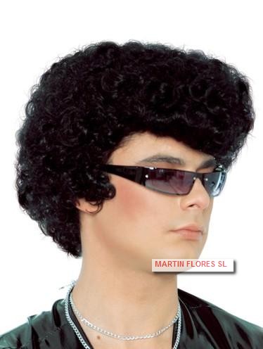 Peluca  Elvis rizos o gitano