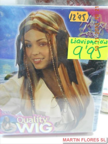 Peluca  chica mechas