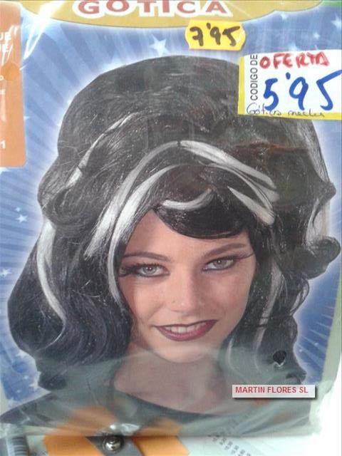 Peluca chica 50´s mechas