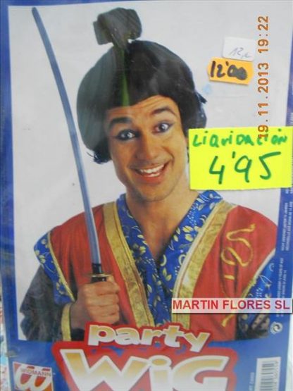 Peluca  hombre japones