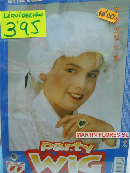 Peluca  niño renacentista