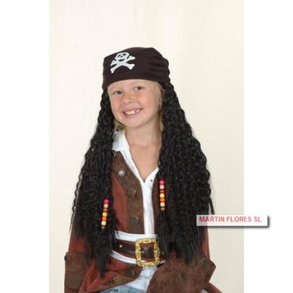 Peluca niño pirata