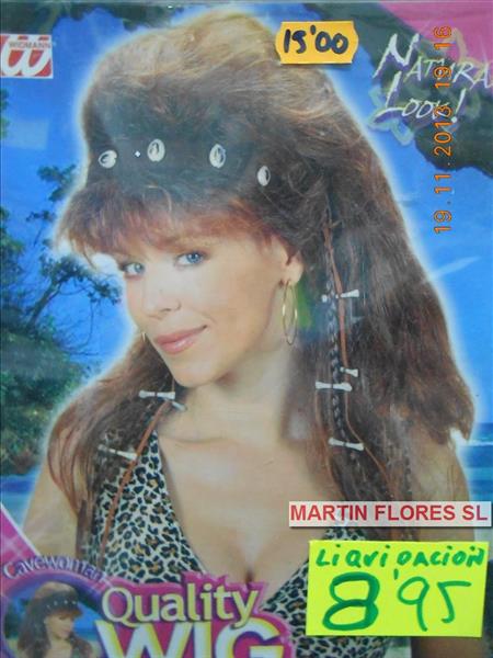 Peluca troglotita mujer