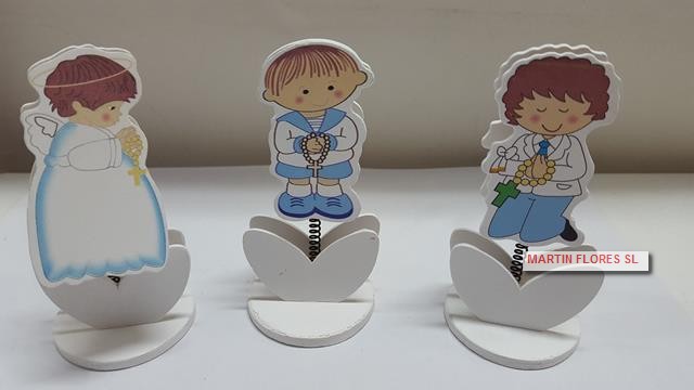 Pinza niño comunión madera