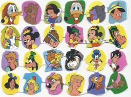 Cromos Disney españoles