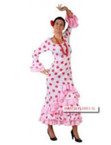 Disfraz flamenca rosa