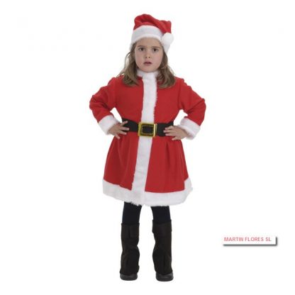 Disfraz mamá noel rojo